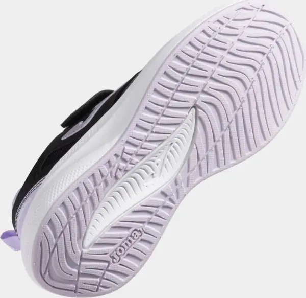 Кроссовки беговые детские Joma FERRO черно-сиреневые JFERRW2501V
