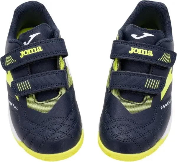 Футзалки (бампи) дитячі Joma POWERFUL темно-синьо-жовті POJW2503INV