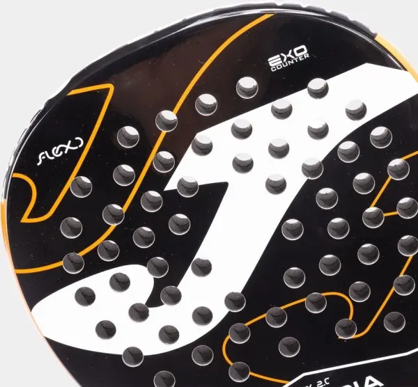 Ракетка для падл-тенісу Joma VALKIRIA FLEX оранжево-чорна 401583.120