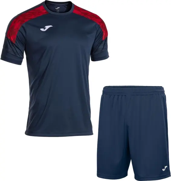 Комплект футбольної форми Joma CHAMPION VIII темно-синьо-червоний 104263.336_100053.331