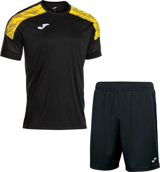 Комплект футбольної форми Joma CHAMPION VIII чорно-жовтий 104263.109_100053.100