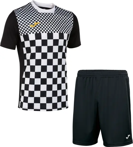 Комплект футбольної форми Joma FLAG III чорно-білий 103157.102_100053.100