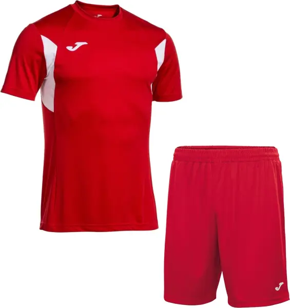 Комплект футбольної форми Joma WINNER III червоно-білий 103150.602_100053.600