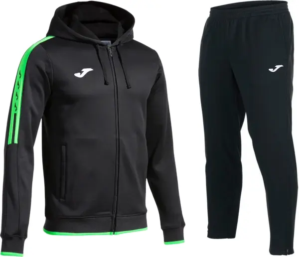 Спортивный костюм Joma OLIMPIADA ELBA черно-зеленый 103707.117_100540.100