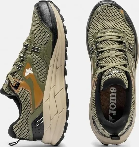 Кросівки для трейлранінгу Joma SHOCK оливково-коричневі TKSHOS2623