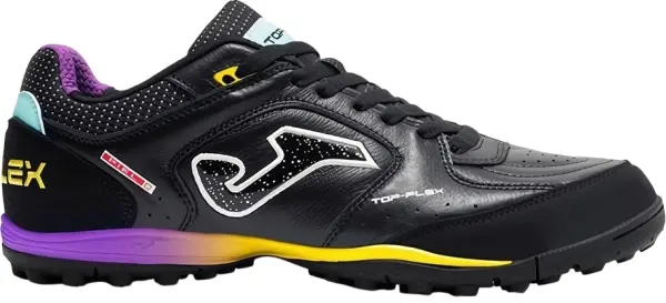 Сороконожки (шиповки) Joma TOP FLEX черно-фиолетово-желто-голубые TOPS2601TF