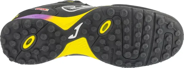Сороконожки (шиповки) Joma TOP FLEX черно-фиолетово-желто-голубые TOPS2601TF