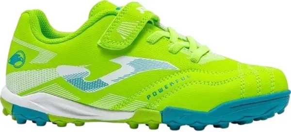 Сороконожки (шиповки) детские Joma POWERFULL салатово-бирюзовые POJS2615TFV