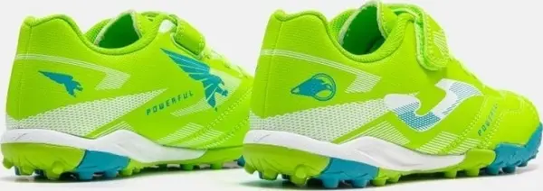 Сороконожки (шиповки) детские Joma POWERFULL салатово-бирюзовые POJS2615TFV