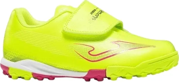 Сороконожки (шиповки) детские Joma SUPERCOPA желто-розовые SUJS2609TFV