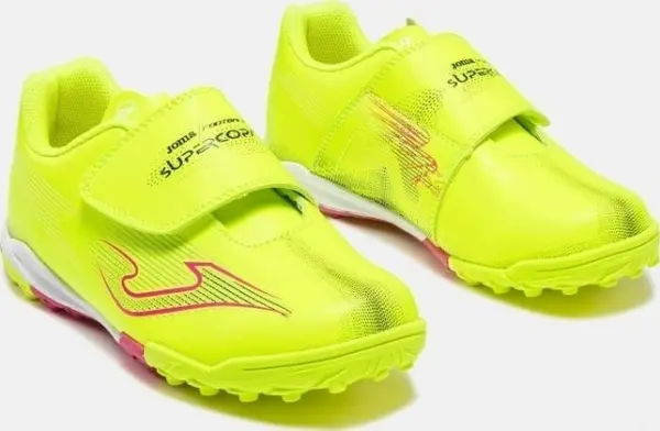 Сороконожки (шиповки) детские Joma SUPERCOPA желто-розовые SUJS2609TFV