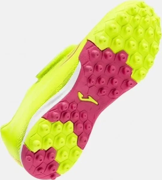 Сороконожки (шиповки) детские Joma SUPERCOPA желто-розовые SUJS2609TFV