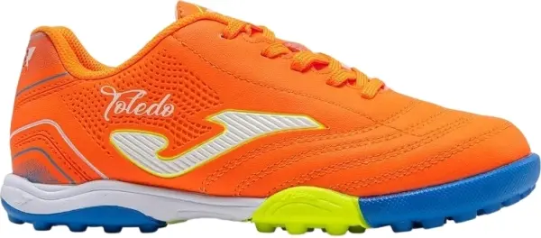 Сороконожки (шиповки) детские Joma TOLEDO оранжево-сине-желтые TOJS2608TF