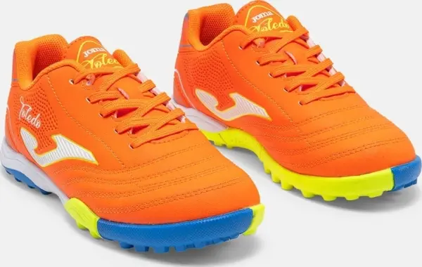 Сороконожки (шиповки) детские Joma TOLEDO оранжево-сине-желтые TOJS2608TF