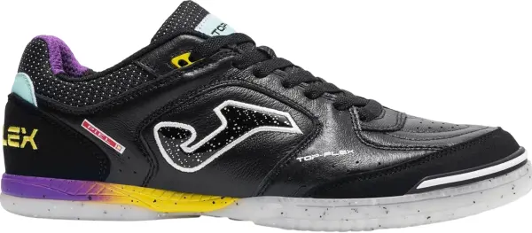 Футзалки (бампы) Joma TOP FLEX черно-фиолетово-желто-голубые TOPS2601IN