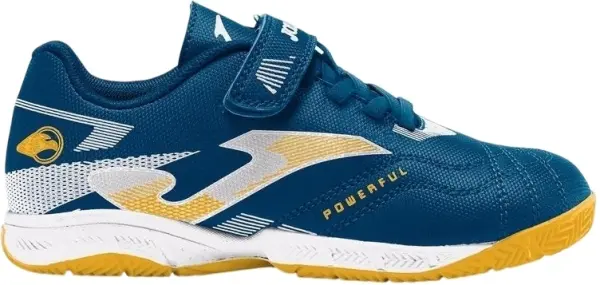Футзалки (бампи) дитячі Joma POWERFULL темно-синьо-жовті POJS2603INV
