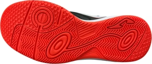 Футзалки (бампи) дитячі Joma TOLEDO чорно-червоні TOJS2601IN