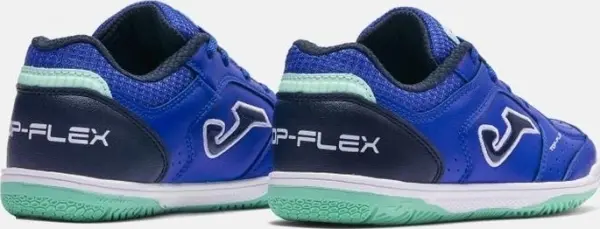 Футзалки (бампи) дитячі Joma TOP FLEX темно-синьо-бірюзові TPJS2604IN