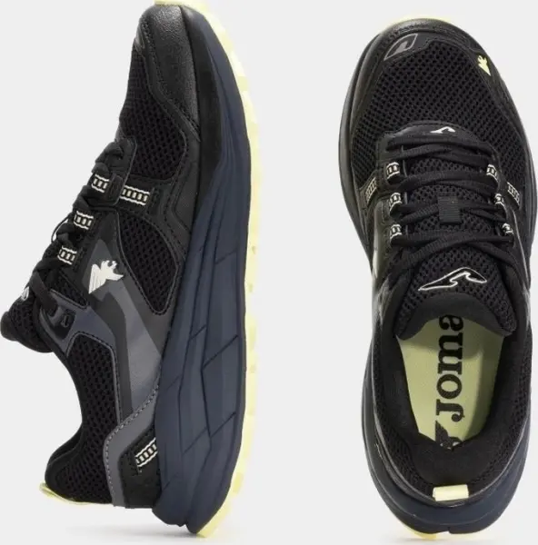 Кросівки для трейлранінгу жіночі Joma SHOCK чорно-жовті TKSHLW2501