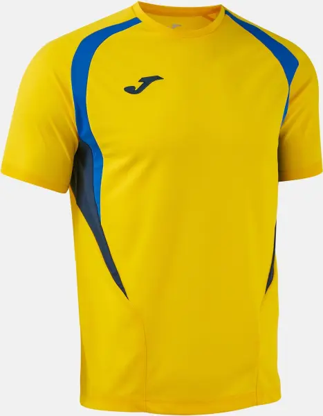 Футболка Joma CHAMPIONSHIP 20 желто-сине-темно-синяя 105164.907