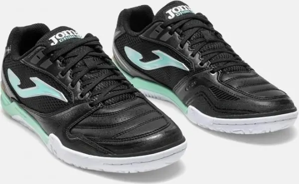 Футзалки (бампи) Joma DRIBLING чорно-помаранчево-бірюзові DRIS2601IN