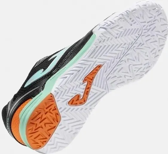 Футзалки (бампи) Joma DRIBLING чорно-помаранчево-бірюзові DRIS2601IN