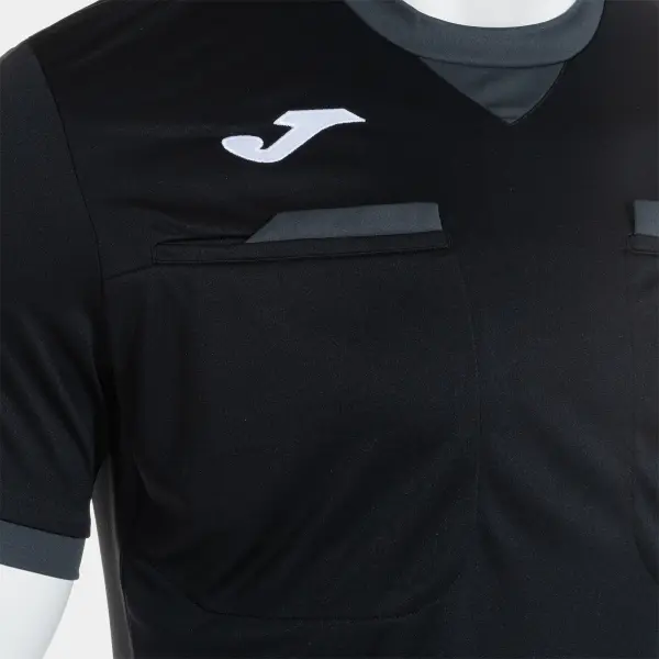 Суддівська футболка Joma REFEREE чорно-темно-сіра 104240.110
