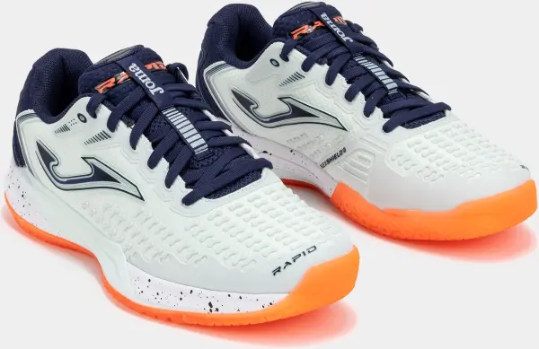 Кросівки тенісні Joma RAPID біло-темно-синьо-помаранчеві TRAPW2527AC