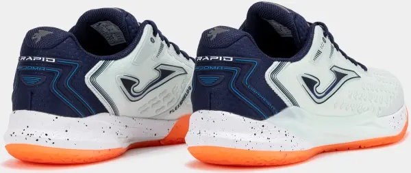 Кросівки тенісні Joma RAPID біло-темно-синьо-помаранчеві TRAPW2527AC