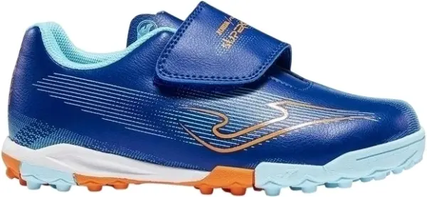 Сороконожки (шиповки) детские Joma SUPERCOPA сине-голубо-оранжевые SUJS2604TFV