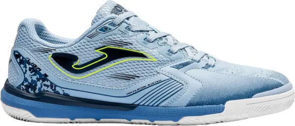 Футзалки (бампы) Joma LIGA 5 голубо-сине-лаймовые LIGS2605IN