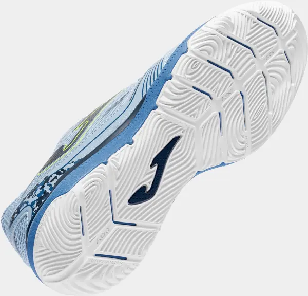 Футзалки (бампы) Joma LIGA 5 голубо-сине-лаймовые LIGS2605IN