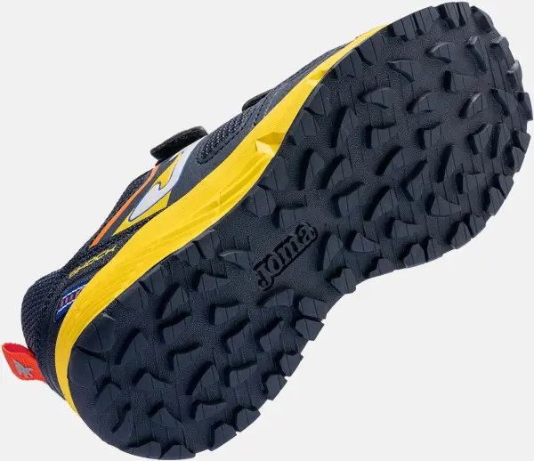 Кросівки для трейлранінгу дитячі Joma SHOCK темно-синьо-жовто-жовтогарячі JSHOS2603V