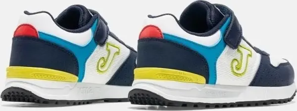 Кросівки дитячі Joma TORNADO темно-синьо-біло-блакитно-лимонні JTORS2633V