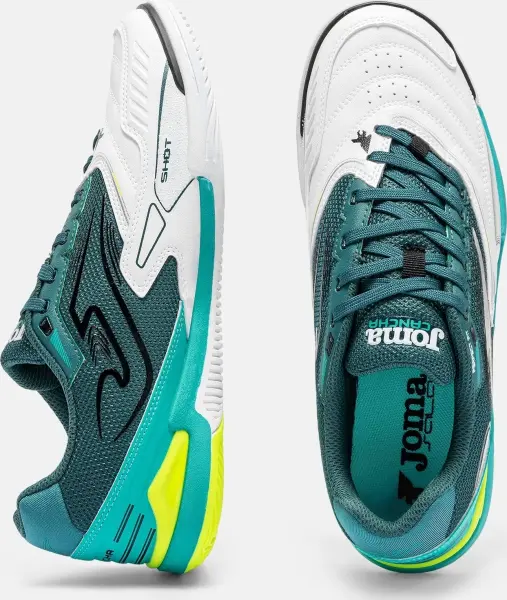 Футзалки (бампи) Joma CANCHA біло-темно-зелено-бірюзові CANS2602IN