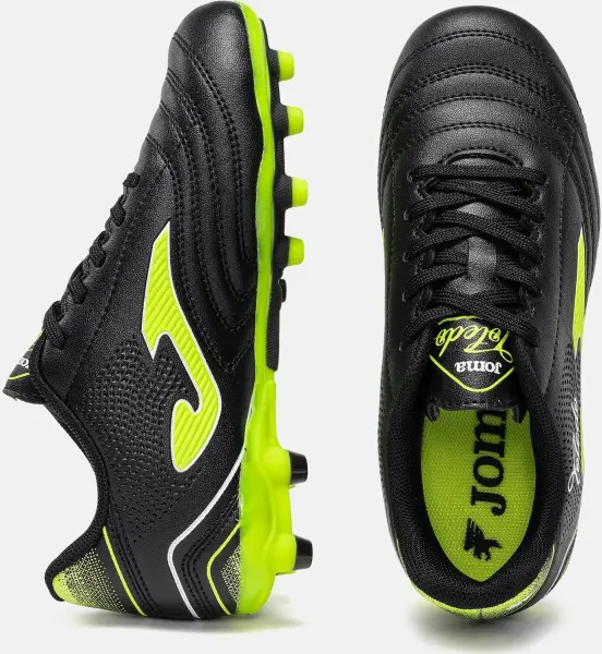 Бутсы детские Joma TOLEDO черно-лаймовые TOJW2601FG
