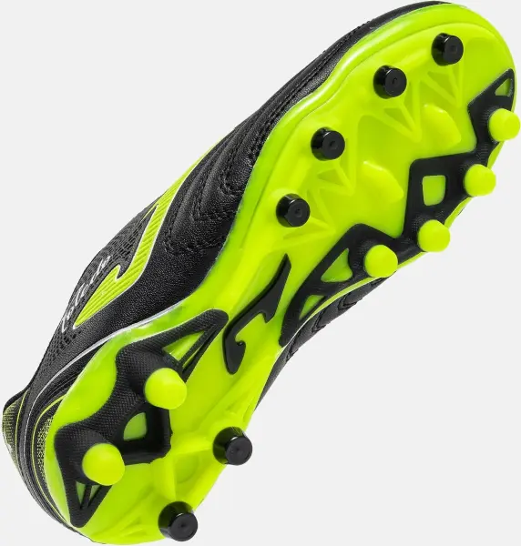 Бутсы детские Joma TOLEDO черно-лаймовые TOJW2601FG