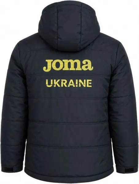 Куртка Joma ФФУ темно-сіро-жовта AT102371A159