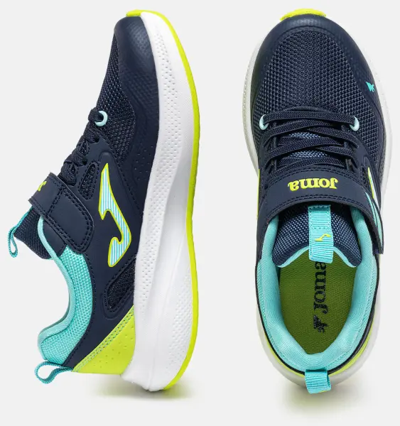 Кросівки бігові дитячі Joma FERRO темно-синьо-бірюзові JFERRW2603V
