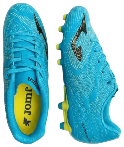 Бутси дитячі Joma EVOLUTION бірюзово-жовті EVJW2627FG