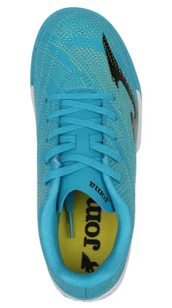 Футзалки (бампи) дитячі Joma EVOLUTION бірюзово-білі EVJW2627IN