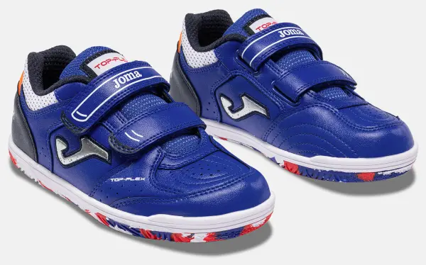 Футзалки дитячі Joma TOP FLEX синьо-білі TPJW2634INV