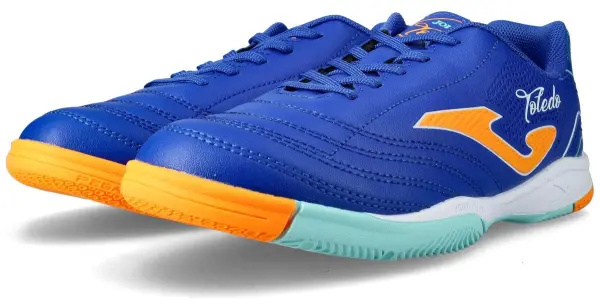 Футзалки детские Joma TOLEDO сине-оранжевые TOJW2604IN