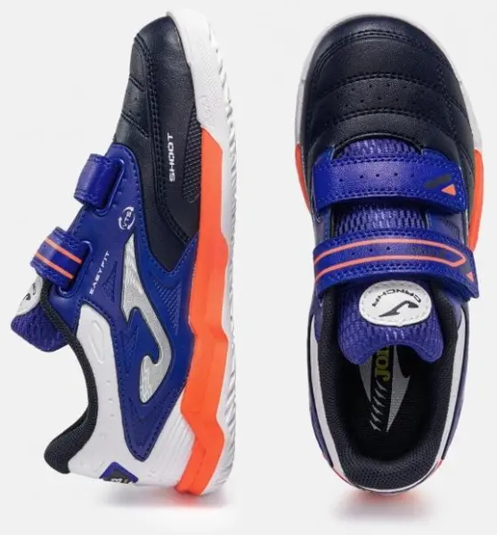 Футзалки детские Joma CANCHA темно-сине-белые CAJW2603INV