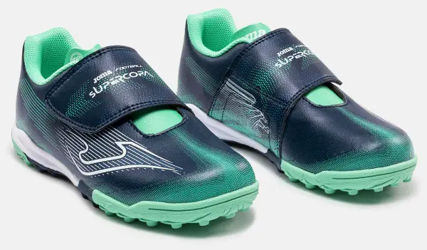 Сороконіжки дитячі Joma SUPER COPA темно-синьо-м’ятні SCJW2603TFV