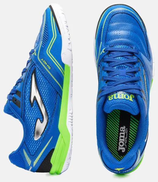 Футзалки Joma DRIBLING синьо-салатові DRIW2604IN