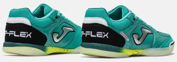 Футзалки Joma TOP FLEX бирюзово-черные TOPW2627IN