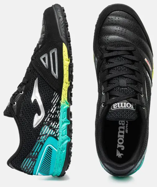 Сороконіжки Joma MUNDIAL чорно-бірюзові MUNW2631TF