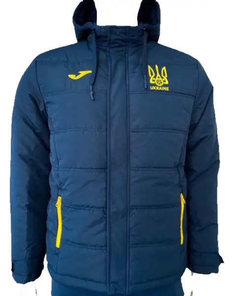 Куртка збірної України Joma UKRAINE темно-синьо-жовта AT10101A3101