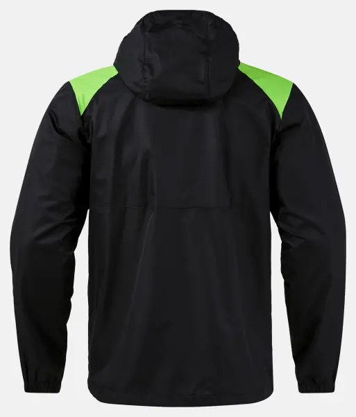 Ветровка Joma GLACIER TRIVOR II черно-зеленая 105301.117
